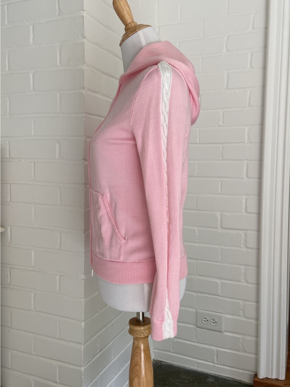 Women’s Size S Ralph Lauren Soft Pink Zip Hoodie - Picture 4 of 9